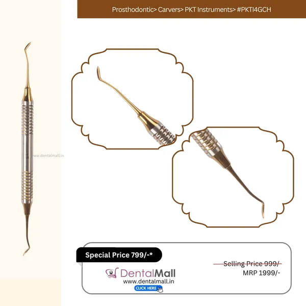 P.K._Thomas_Modelling_(PKT_Carving)_Instruments_–_Gold_TiN_Coated_Premium_SI-DALILA_Hollow_Handle_Set_Of_5_Pcs_#PKTK5GCH