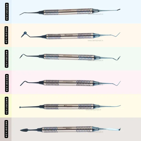 Composite_Filling_Instrument_Blue_TiN_Coated_Set_Of_6_#CFITCBK6CH