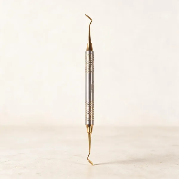 Composite_Filling_Instrument_Gold_TiN_Coated_Set_Of_6_Pcs_#CFITCGK6CH