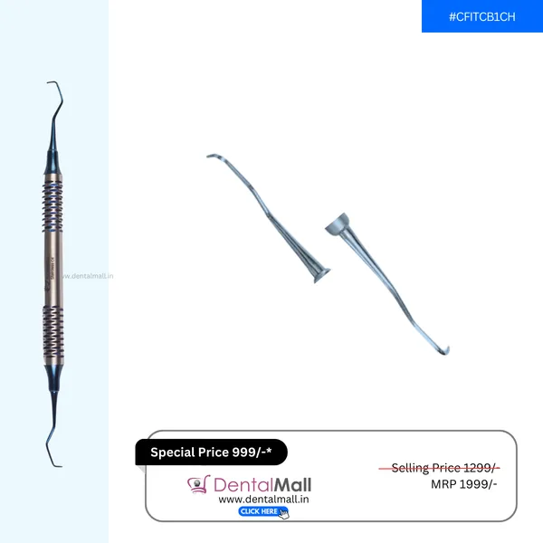 Gracey_Curette_Kit_-_Set_of_7_(Blue_TiN_Coated_Tips_&_SI-DALILA_Cut_Hollow_Handle_Pattern)_#GCBK7CH