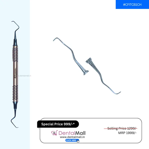 Gracey_Curette_Kit_-_Set_of_7_(Blue_TiN_Coated_Tips_&_SI-DALILA_Cut_Hollow_Handle_Pattern)_#GCBK7CH