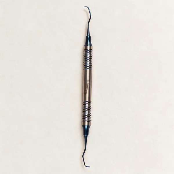 Gracey_Curette_Kit_-_Set_of_7_(Blue_TiN_Coated_Tips_&_SI-DALILA_Cut_Hollow_Handle_Pattern)_#GCBK7CH
