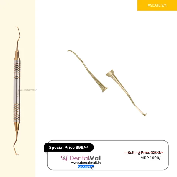 Gracey_Curette_Kit_Set_of_7_Gold_TiN_Coated_Tips_and_Handle_SI-DALILA_Cut_Pattern_#GCGK7CH