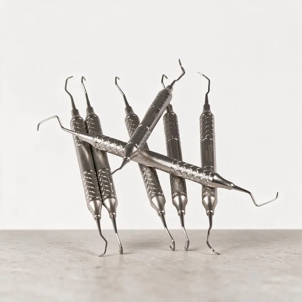 Ergonomic_Gracey_Curette_Set_Of_7_Pcs_Premium_Sandblasting_Cross_Serration_Handle_Pattern_#GCK7HH