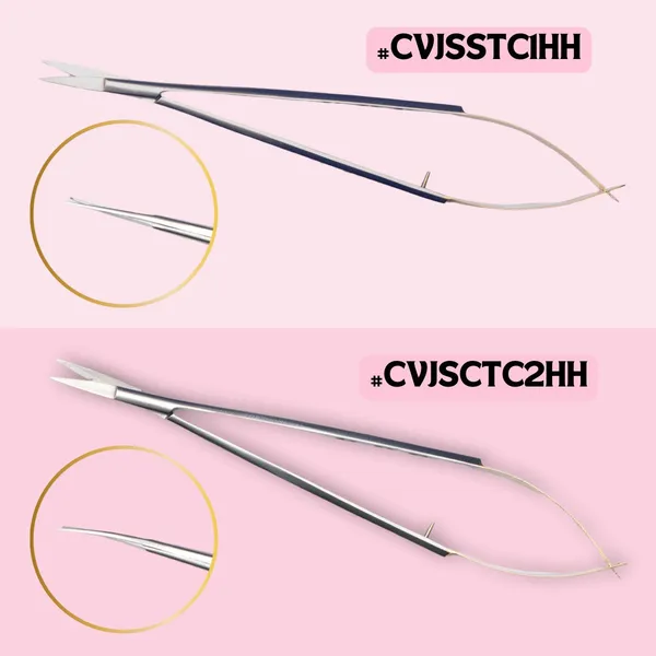 Castroviejo_Scissors_–_Long_Handle_with_Holes_(Ergonomic_Pattern)_TC-Tip_Variants