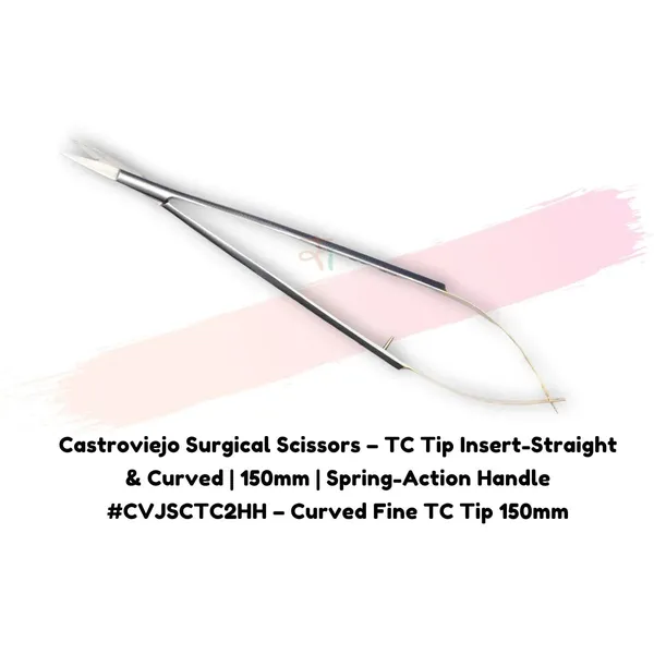 Castroviejo_Scissors_–_Long_Handle_with_Holes_(Ergonomic_Pattern)_TC-Tip_Variants