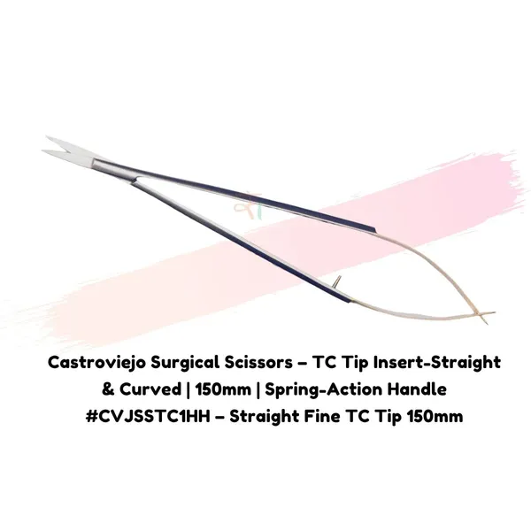 Castroviejo_Scissors_–_Long_Handle_with_Holes_(Ergonomic_Pattern)_TC-Tip_Variants