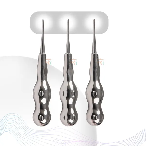 Root_Elevator_Bein_Premium_Anatomic_Handle_Set_of_3_Pcs_#REBNK3PAH