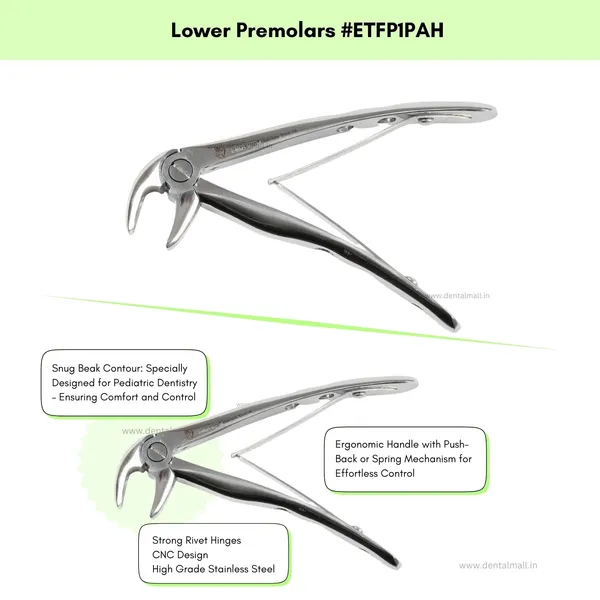 Extraction_Tooth_Forceps_Pedo_Kit_(Pediatric)_–_Premium_Quality_Anatomic_Handle_(Finger_Pattern_Grip)_–_Set_of_7_Pcs_#ETFPK7PAH