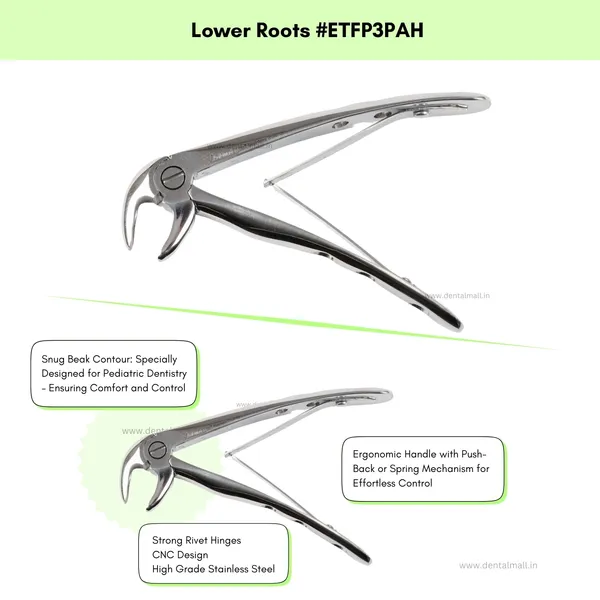 Extraction_Tooth_Forceps_Pedo_Kit_(Pediatric)_–_Premium_Quality_Anatomic_Handle_(Finger_Pattern_Grip)_–_Set_of_7_Pcs_#ETFPK7PAH