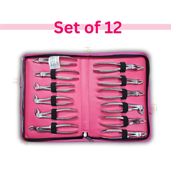 Extraction_Tooth_Forceps_Kit_-_Standard-English_Pattern_SI-Stain_Polish_Finish_Surface
