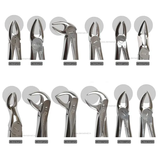 Extraction_Tooth_Forceps_Kit_–_Premium_Quality_Finger_Pattern_with_Holes_Handle_Matte_Sandblasting,_Set_of_12_Pcs_#ETFK12PSH