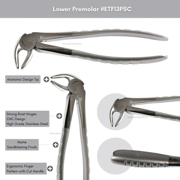 Extraction_Tooth_Forceps_Kit_-_Premium_Sand-Blasting_DLC_Finish_Surface_SI-Ergonomical_Holes_Handle_OR_SI-Anatomical_Cuts_Handle