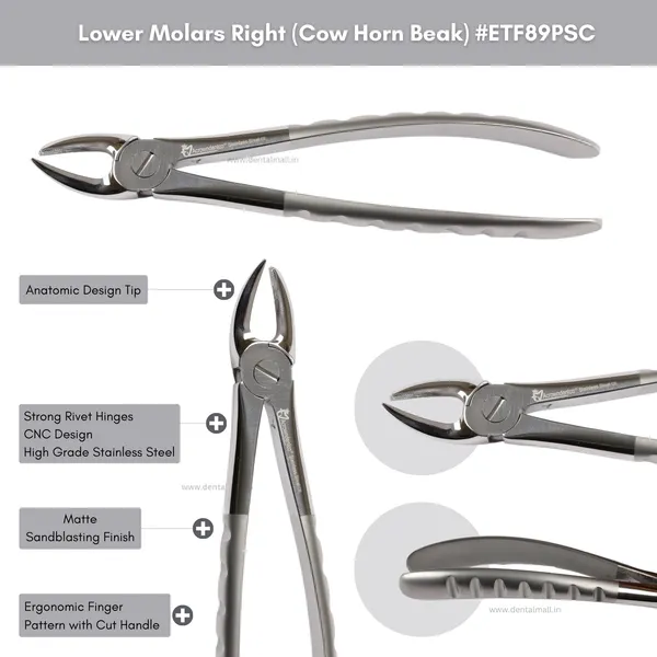 Extraction_Tooth_Forceps_Kit_-_Premium_Sand-Blasting_DLC_Finish_Surface_SI-Ergonomical_Holes_Handle_OR_SI-Anatomical_Cuts_Handle