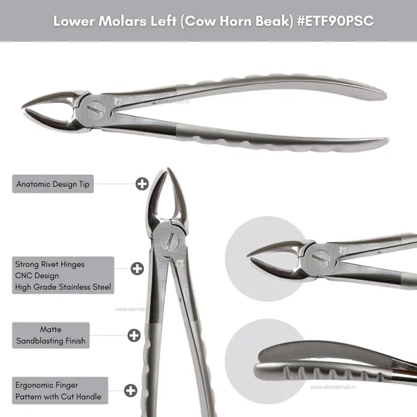 Extraction_Tooth_Forceps_Kit_-_Premium_Sand-Blasting_DLC_Finish_Surface_SI-Ergonomical_Holes_Handle_OR_SI-Anatomical_Cuts_Handle