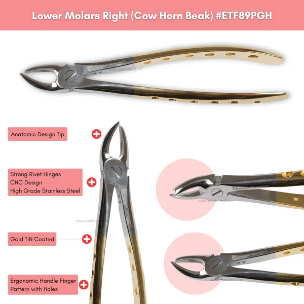 Extraction_Tooth_Forceps_Kit_-_Premium_Gold_DLC_Finish_Surface_SI-Ergonomical_Holes_Handle_OR_SI-Anatomical_Cuts_Handle