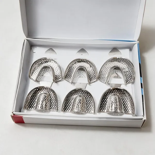 Impression_Tray_Dentulous_Perforated_Set_of_6_Pcs._#ITDPK6S
