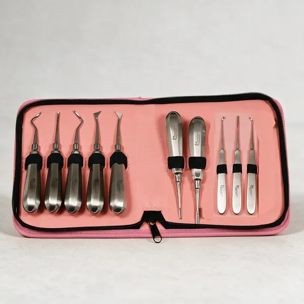 Root_Elevators_with_Warwick_James_Kit_(Non-Magnetic_Handle)_–_Set_of_10_Pcs._#REWWJK10