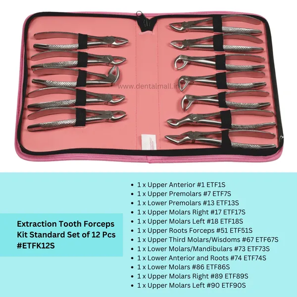 Extraction_Tooth_Forceps_Kit_Standard_Set_of_12_Pcs_#ETFK12S