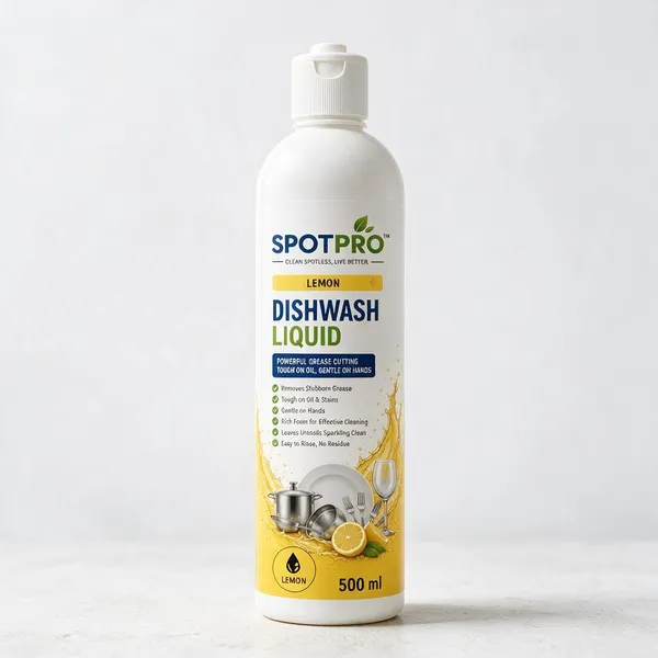 SpotPro_Lemon_Dishwash_Liquid_500_Ml_Pack_Of_2