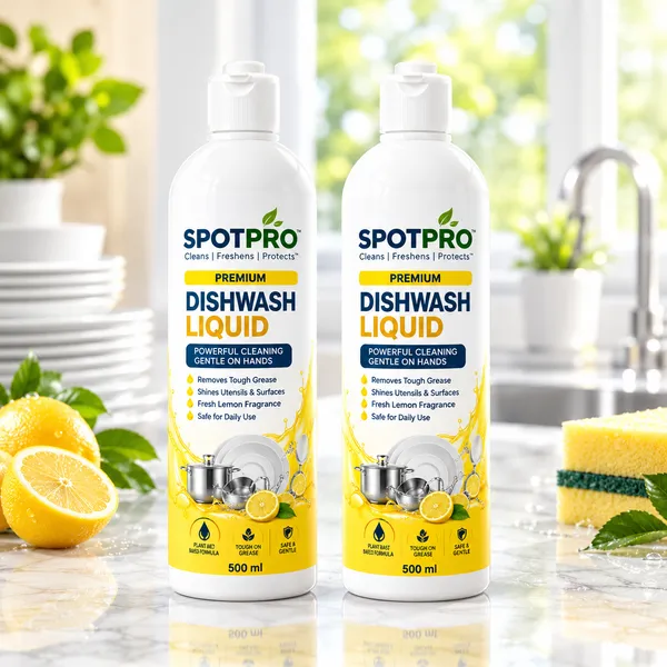 SpotPro_Lemon_Dishwash_Liquid_500_Ml_Pack_Of_2