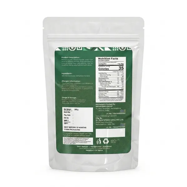 Indiocean_Banana_Powder_200_G