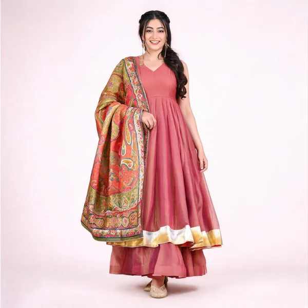 Pink_Flowy_Anarkali_Suit_With_Printed_Dupatta_For_Women