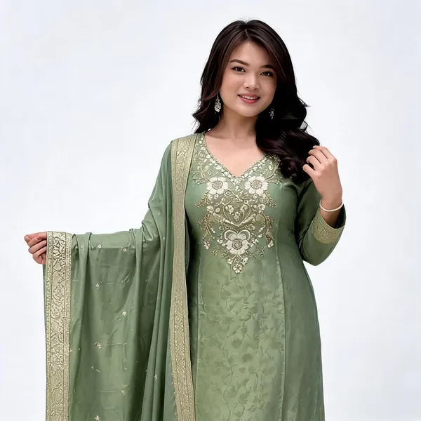 Sage_Green_Glass_Tissue_Handwork_Embroidered_Suit_Set_For_Women