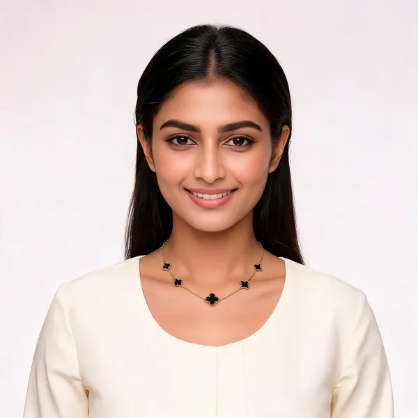 Onyx_Clover_Necklace