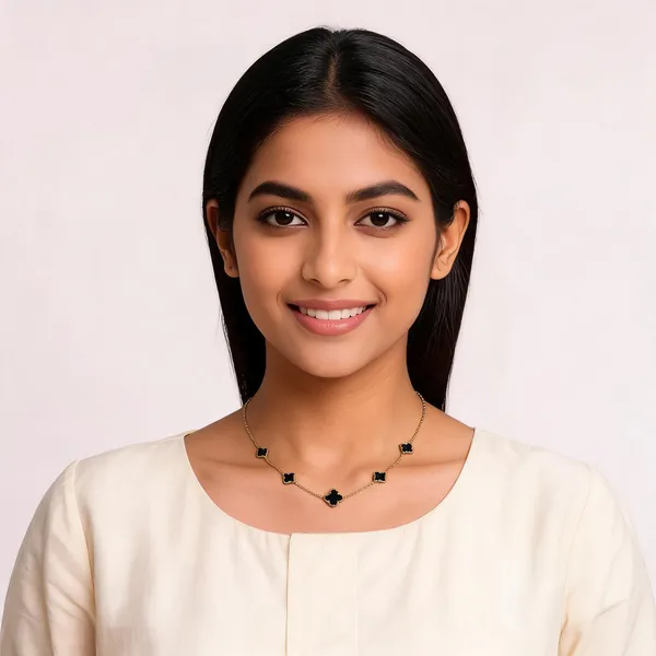 Onyx_Clover_Necklace