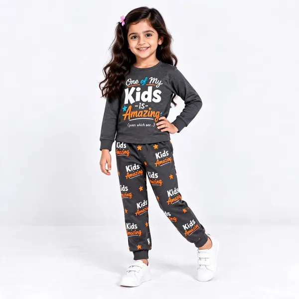 Dark_Grey_Poly_Cotton_Printed_Full_Sleeve_Sleepwear_Set_For_Girls