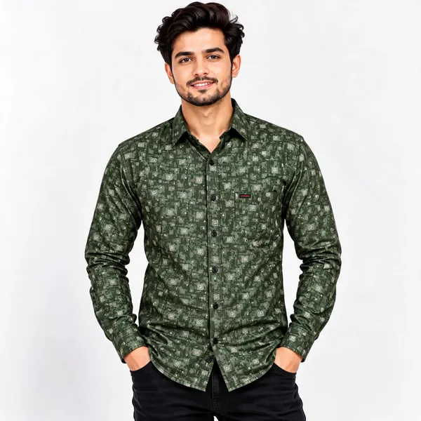 Green_Poly_Cotton_Regular_Fit_Printed_Shirt_For_Men