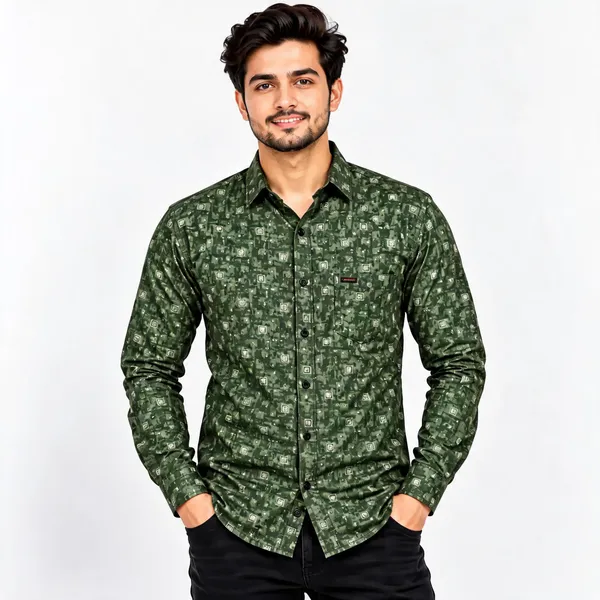 Green_Poly_Cotton_Regular_Fit_Printed_Shirt_For_Men