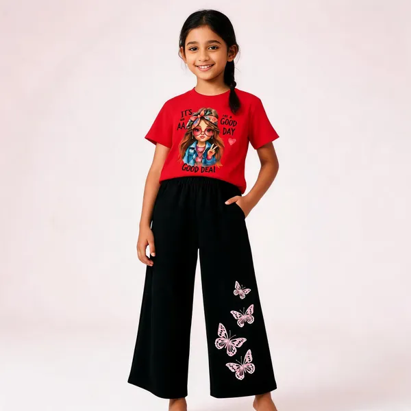 Red_Black_Cotton_Printed_Top_And_Palazzo_Set_For_Girls