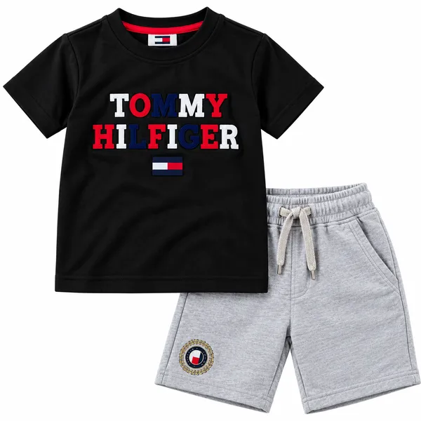 Black_And_Grey_T-Shirt_Shorts_Set_for_Boys