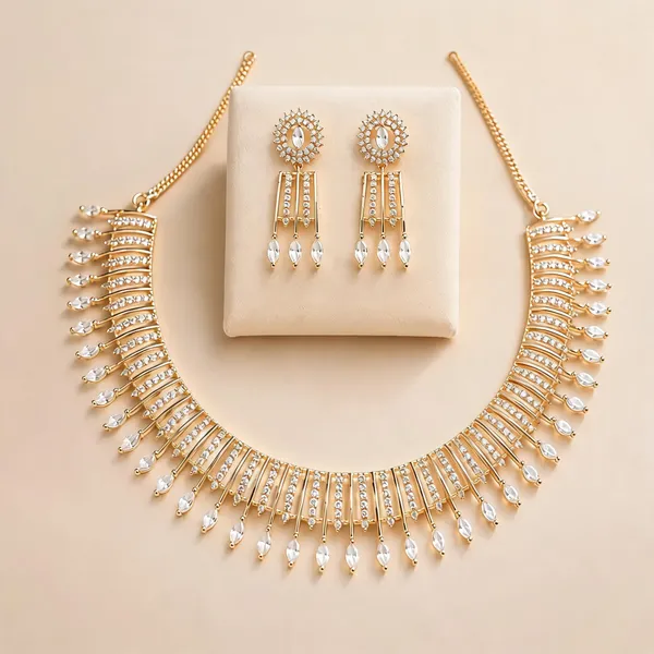 Gold_Tone_Crystal_Pearl_Statement_Necklace_And_Earrings_Set_For_Women