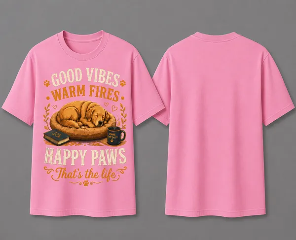 Dog_Mom_Dog_Dad_Unisex_T_Shirt_Pink_Cotton