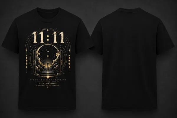 11_11_Unisex_T_Shirt_Black