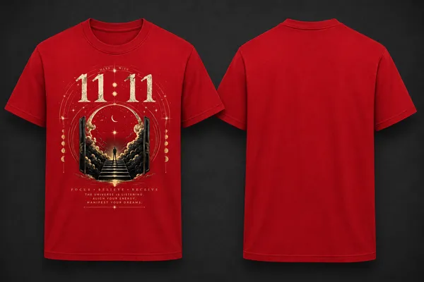 11_11_Unisex_T_Shirt_Red