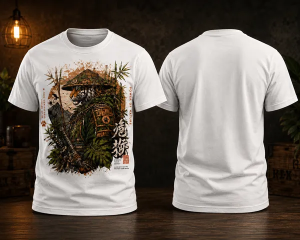 Samurai_Tiger_Warrior_Unisex_T_Shirt_White