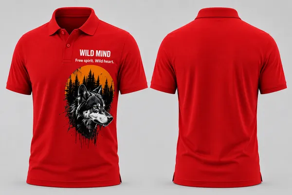 Wild_Mind_Unisex_Polo_T_Shirt_Red