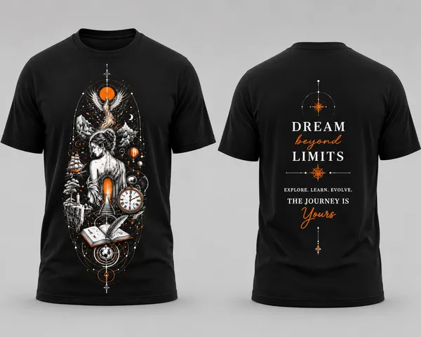 Dream_Beyond_Limits_Women_T_Shirt_Black