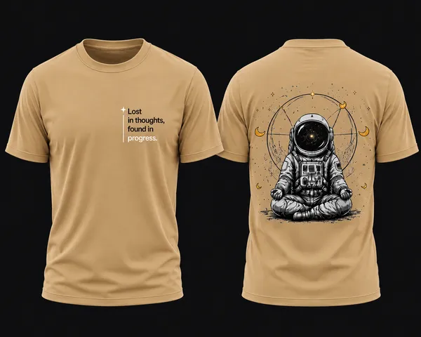 Cosmic_Zen_Unisex_T_Shirt_Beige
