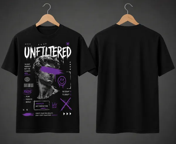 Unfiltered_Unisex_T_Shirt_Black