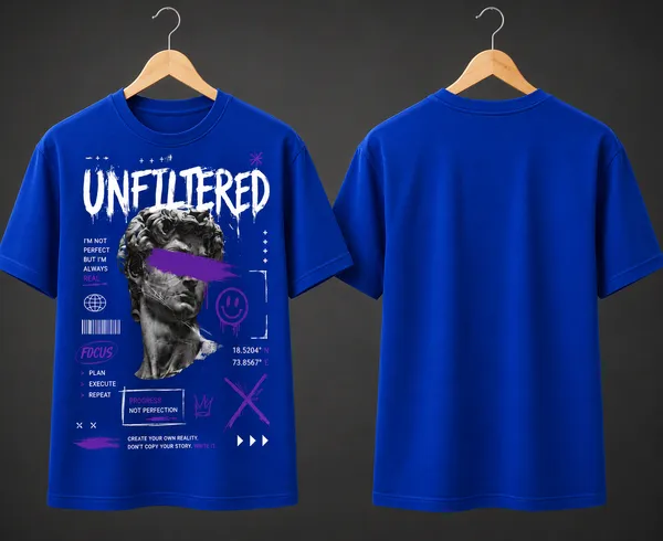 Unfiltered_Unisex_T_Shirt_Blue