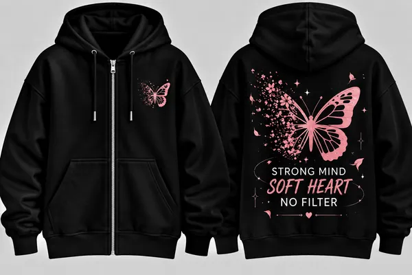 Black_Zip_Front_Printed_Hoodie_for_Women