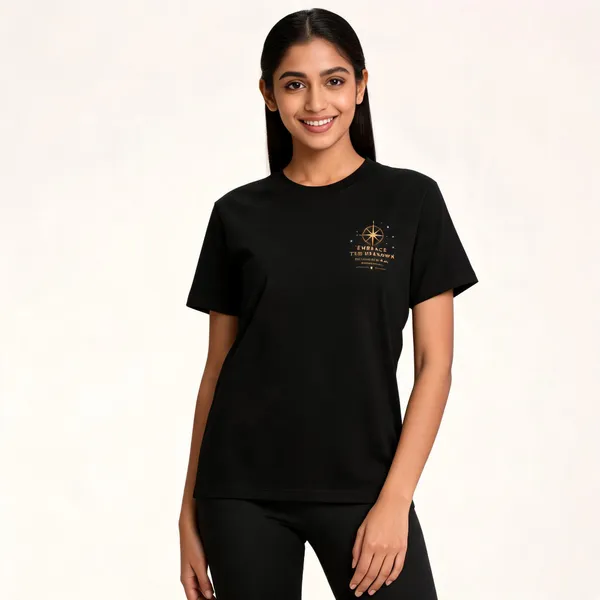 Galaxy_Snake_Unisex_T_Shirt_Black_Cotton