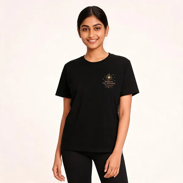 Galaxy_Snake_Unisex_T_Shirt_Black_Cotton
