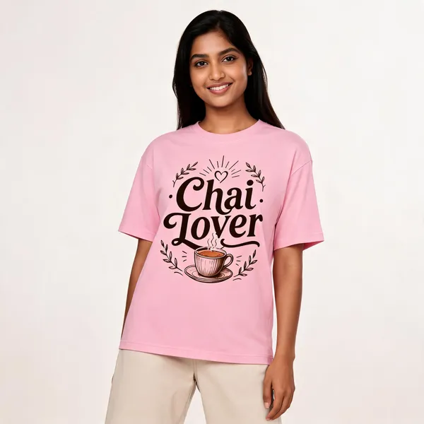 Chai_Lover_Women_T_Shirt_Pink