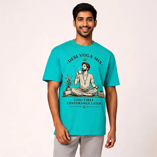 Chai_Lover_Men_T_Shirt_Aqua